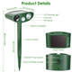 iMounTEK Solar Ultrasonic Animal Repeller product