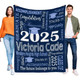 Personalized 2025 Graduation Blanket (50x60) product