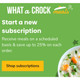 Slow Cooker Meal Delivery  product