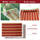 Curved Bamboo Hammock with Detachable Pillow product