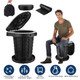 LakeForest Retractable Portable Toilet product