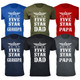 Men's Five Star Dad/Grandpa T-shirt product