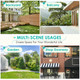Retractable Manual Outdoor Awning product