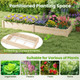 8' x 2' Wooden Raised Garden Bed (2 Types) product