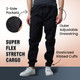 Men's Modern Fit Super Flex Stretch Cargo Jogger Pants product