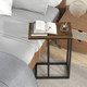 C-Shaped Industrial Side Table  product