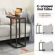 C-Shaped Industrial Side Table  product
