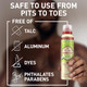 Old Spice Total Body Deodorant Spray for Men (6-Pack) product