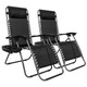 Zero Gravity Chair with Pillow and Cup Holder (2-Pack) product