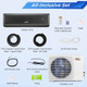 Mini Split Air Conditioner and Heater with Heat Pump (12000 BTU) product