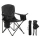 Durable Extra-Large Camping Chair with Padded Seat and Beverage Storage product
