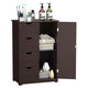 4-Drawer Standing Bathroom Storage Cabinet product