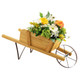 Wooden Wagon Planter with 9 Holiday Magnets product