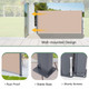Retractable Double Side Awning product