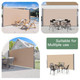 Retractable Double Side Awning product