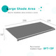 20'×10' Manual Retractable Awning  product