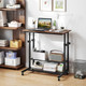 Mobile Stand-Up Desk with Tilting Tabletop and Storage  product