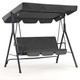 3-Seat Glider Outdoor Patio Swing with Canopy product