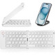 Portable Bluetooth Folding Keyboard for IOS/Android/Windows Tablet Mobile Phone Portable Keyboard Computer Accessories Color White product