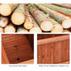 Wooden Flower Planter Window Box (1- or 2-Pack) product