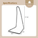 Adjustable Height Hanging Chair Stand  product
