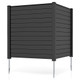 48"L x 48"H Outdoor Privacy Fence Panels with Metal Ground Stakes product