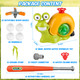 Baseball Snail Water Sprinkler  product