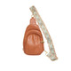 Boho Chic Sling Bag with Embroidered Strap product