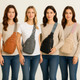 Boho Chic Sling Bag with Embroidered Strap product
