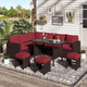 7-Piece Outdoor Sectional Sofa Set product