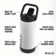 Zulu Mammoth Vacuum Triple Wall Insulated Stainless Steel Water Bottle product
