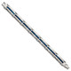 Men's Stainless Steel Polished Blue IP-Plated Bracelet product