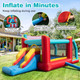 5-in-1 Inflatable Bounce House  product