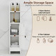 Bathroom Storage Cabinet with Adjustable Shelf product