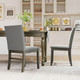 Upholstered Rubber Wood Dining Chairs (Set of 2 or 4) product