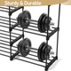 Double Row 10-Tier Non-Woven Shoe Rack product