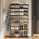 Double Row 10-Tier Non-Woven Shoe Rack product