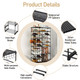 Double Row 10-Tier Non-Woven Shoe Rack product