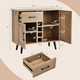 2-Door Wine Bar Cabinet with Drawer product