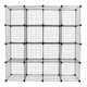 16-Cube Stackable Metal Grid Modular Shelves product