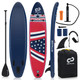 10- or 11-Foot Inflatable Stand-Up Paddle Board with Paddle product