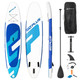 10- or 11-Foot Inflatable Stand-Up Paddle Board with Paddle product