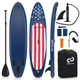 10- or 11-Foot Inflatable Stand-Up Paddle Board with Paddle product