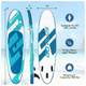 10- or 11-Foot Inflatable Stand-Up Paddle Board with Paddle product