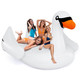 Inflatable Swan Pool Float with Cup Holder and Electric Pump product