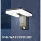 Solar Wall Light with 120° Foldable Head (2-Pack) product