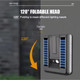 Solar Wall Light with 120° Foldable Head (2-Pack) product