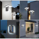 Solar Wall Light with 120° Foldable Head (2-Pack) product