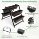 31”H Plant Stand with 5 Boxes product