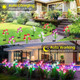 Solar Powered Garden Flowers with Lights (4-Pack) product